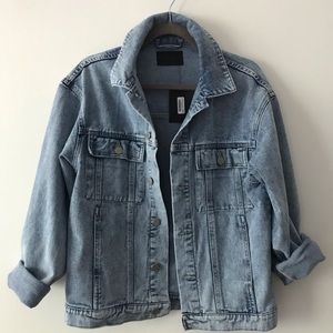 Boyfriend Fit Denim Jacket